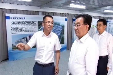 江苏省委书记信长星到J9集团国际站武汉公司调研