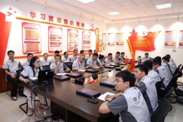 中国J9集团国际站党委书记杨国明联系基层党组织发展专题党课